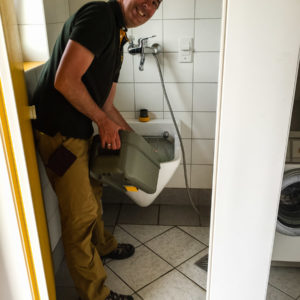 Franky macht die Drecksarbeit :-)