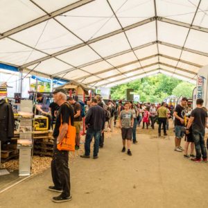 Messe-Zelt auf der Abenteuer & Allrad