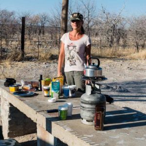So haben wir in Namibia gefrühstückt