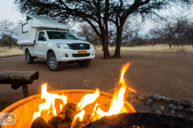 Abendstimmung auf Harnas