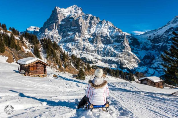 Schlitteln in Grindelwald